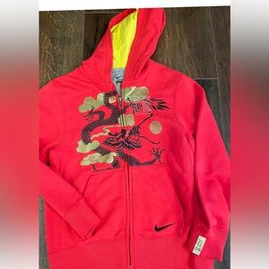 Nike youth medium year of dragon jacket
